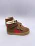 Veja small esplar mid winter suede brown pekin